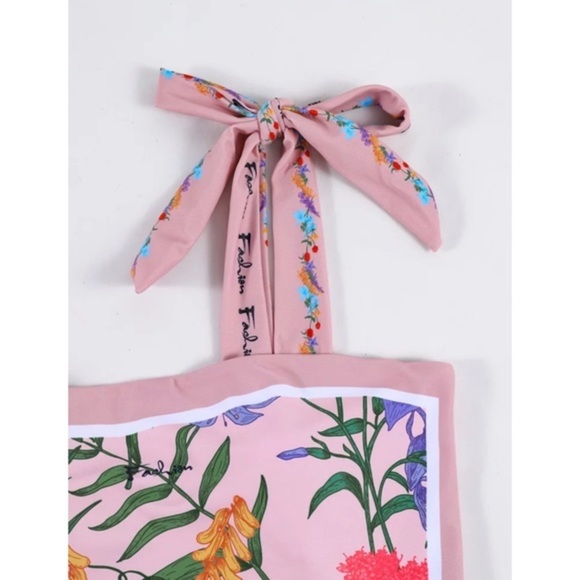 One Piece Reversible Swimsuit Bodysuits Summer Bathing Suit - Picture 8 of 14